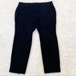INC 18W Black Knit Pants